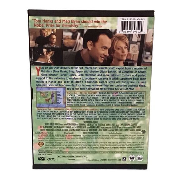 You’ve Got Mail DVD Tom Hanks Meg Ryan - 5/$20 - Picture 2 of 3